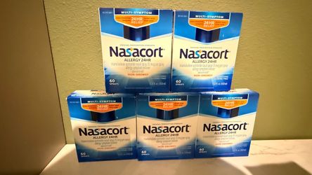 Nasacort Allergy Sprays 60 sprays