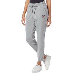 Badgley Mischka Womens French Terry Heather Gray Casual Drawstring Jogger Size 1X AND Badgley Mischka Baby French Terry Hoodie Size 1X 