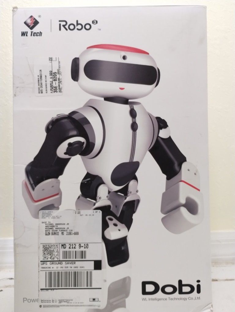 Dobi Humanoid Intelligent Programmable RC Robot
Fun, Programmable, Educational Intelligent RC Robot