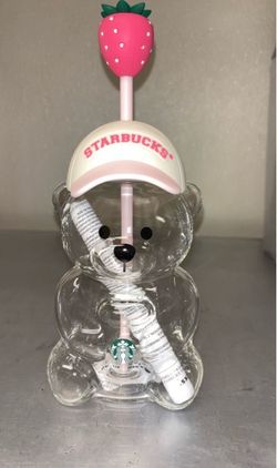 Pink Starbucks bear cup