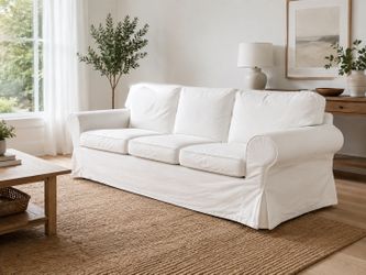 White couch