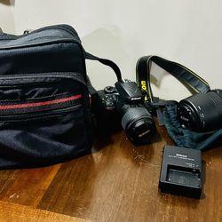 Nikon D3400 verry good camera use couple time don’t have need for it no more  firm on price Like New