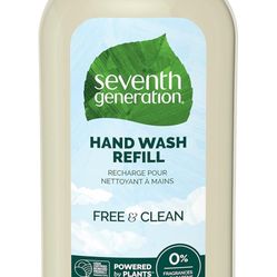 Seventh Generation Hand Wash Refill, Free & Clean Unscented, 24 fl oz x 2