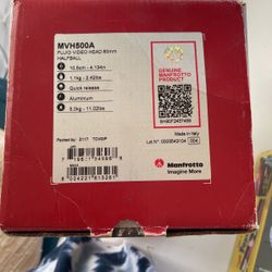 Fluid Video Head 60mm Half ball Mvh500a