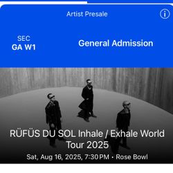 RUFUS DU SOL 