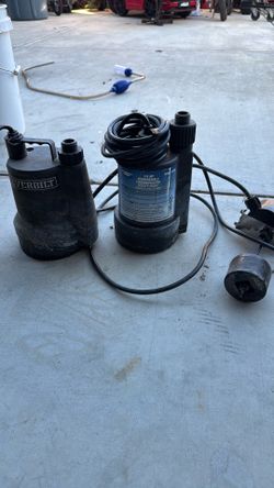 1/4 HP Submersible Thermoplastic Utility Pump