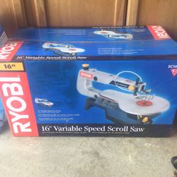 Ryobi 16”Variable Speed Scroll Saw