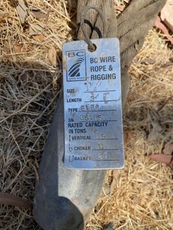 heavy, lifting wire rope
