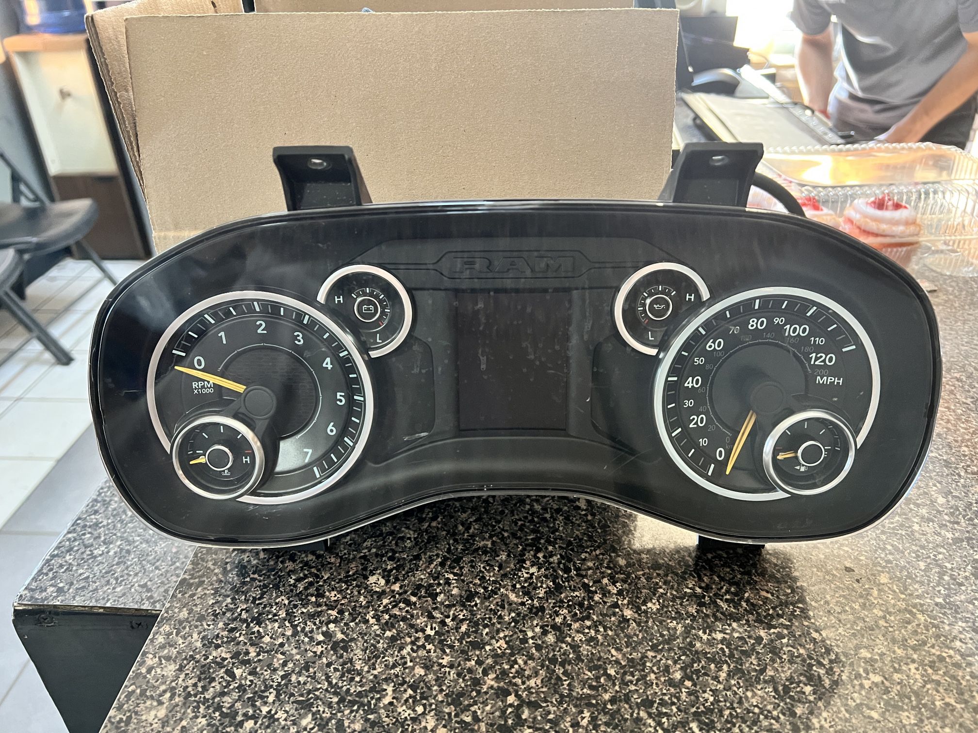 2019- 2024 RAM 1500 Speedometer Cluster Factory OEM (contact info removed)3AD