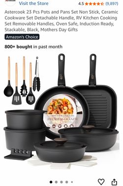 Astercook 23-Piece Non-Stick Cookware Set