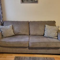 Grey Chenille Sofa 