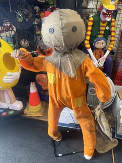 Rare Sold Out 4.3 Ft Trick 'r Treat Sam Animatronic Prop