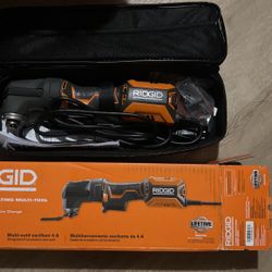 RIDGID 4 Amp Corded Oscillating Multi-Tool