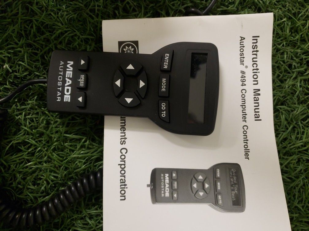 Meade autostar store 494 manual
