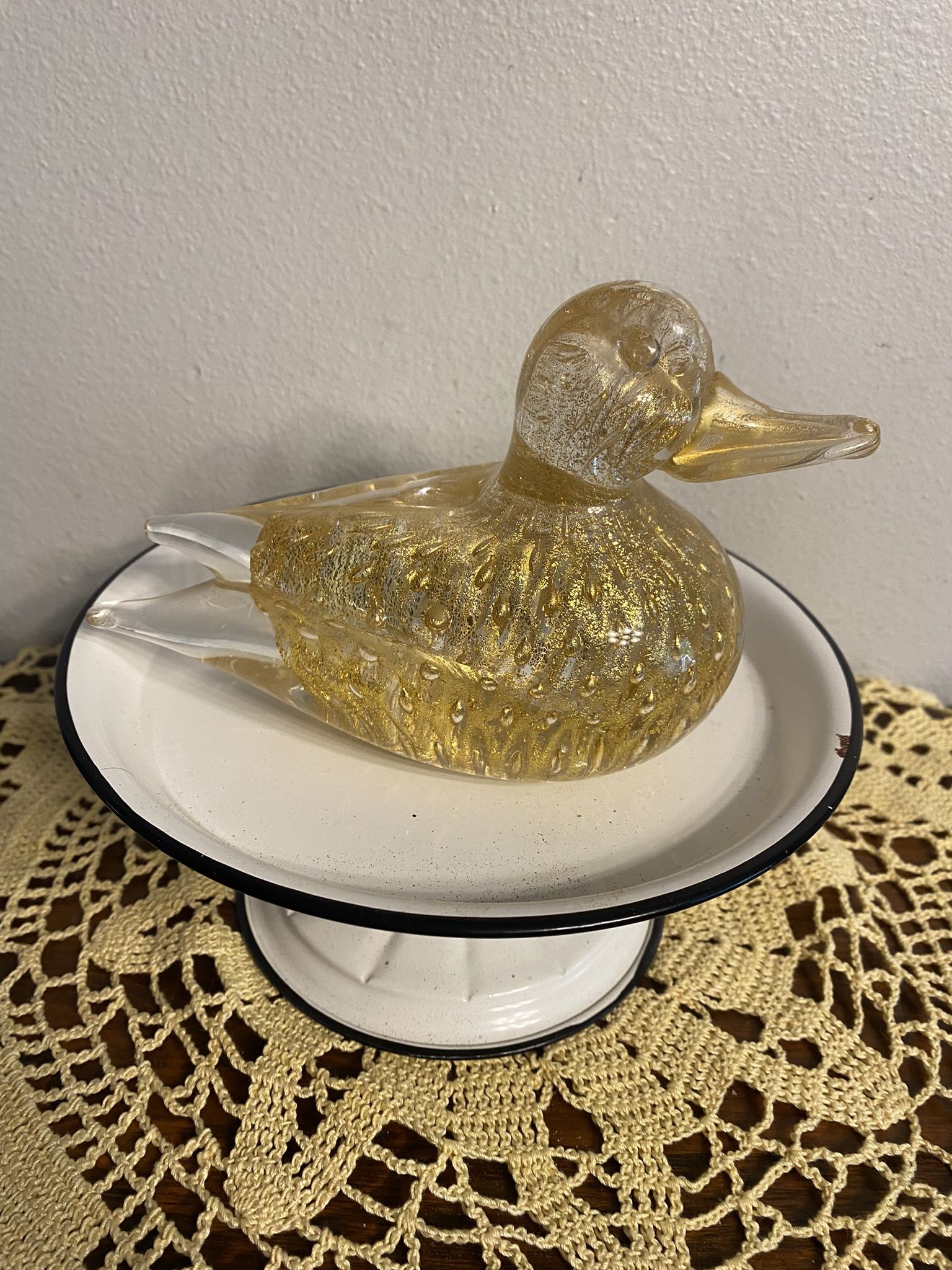 Murano Glass Duck