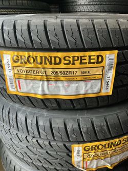 205 50 17 Groundspeed Voyager GT