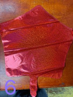 18” star balloons 5 pcs