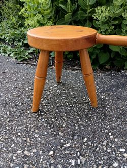 Wooden Milking Stool