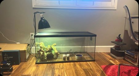 30 gallon tetra reptile/ fish tank
