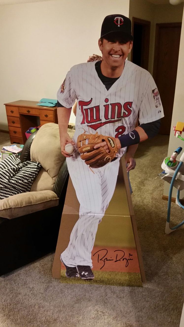 Brian Dozier life size cardboard cutout - Minnesota Twins for Sale in