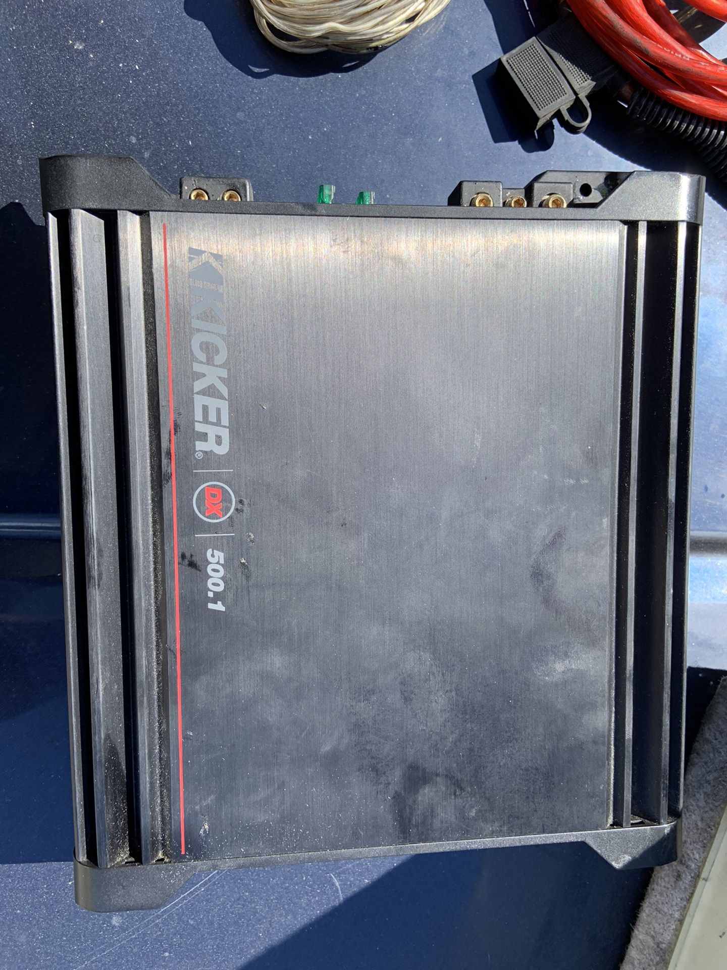 500 watts kiker amplifier 2 subwoofer 10 inch