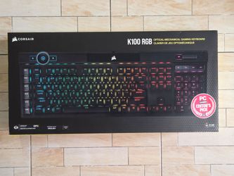 Corsair K100 RGB Mechanical Gaming Keyboard - Near Mint / Original BoxPrice: $140 OBO