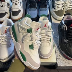 DS Jordan 4 SB ‘Pine Green’