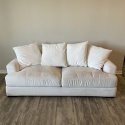 Z Gallerie Stella Sofa White Edition 