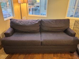 Queen Sleeper Sofa w/ Bassett CoolGel Mattress – $350 OBO