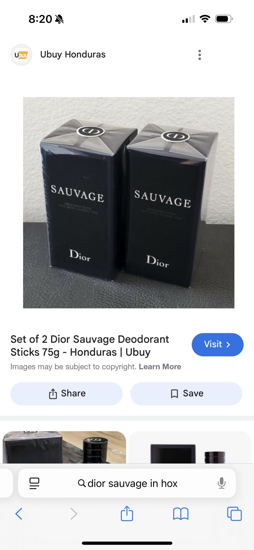 Dior Sauvage