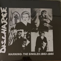 Discharge - Warning: The Singles 1(contact info removed) Punk Hardcore D Beat Vinyl LP