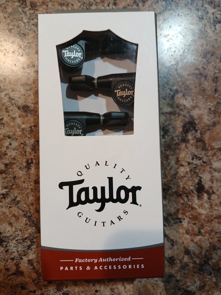 Taylor Guitar Tuners. Acoustic, Black.