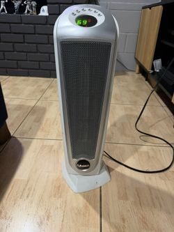 Lasko Space Heater Silver