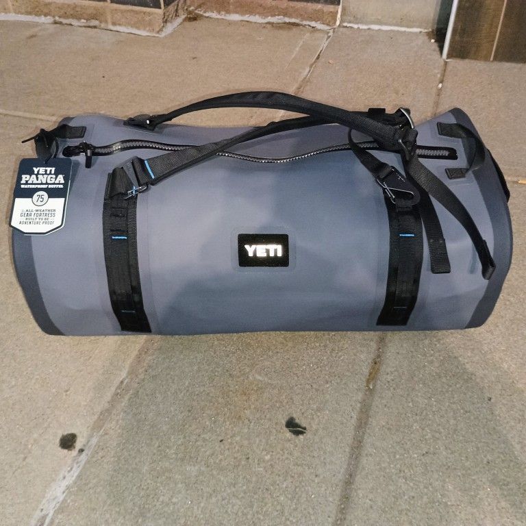 YETI PANGA 75 Waterproof Duffel Grey (NEW w/ Tags)