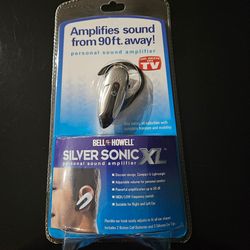 Bell + Howell Silver Sonic XL Personal Sound Amplifier