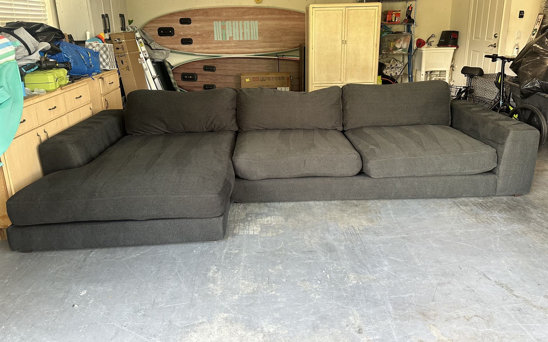 Sectional Couch Sofa Reversible Chaise *Delivery!!*