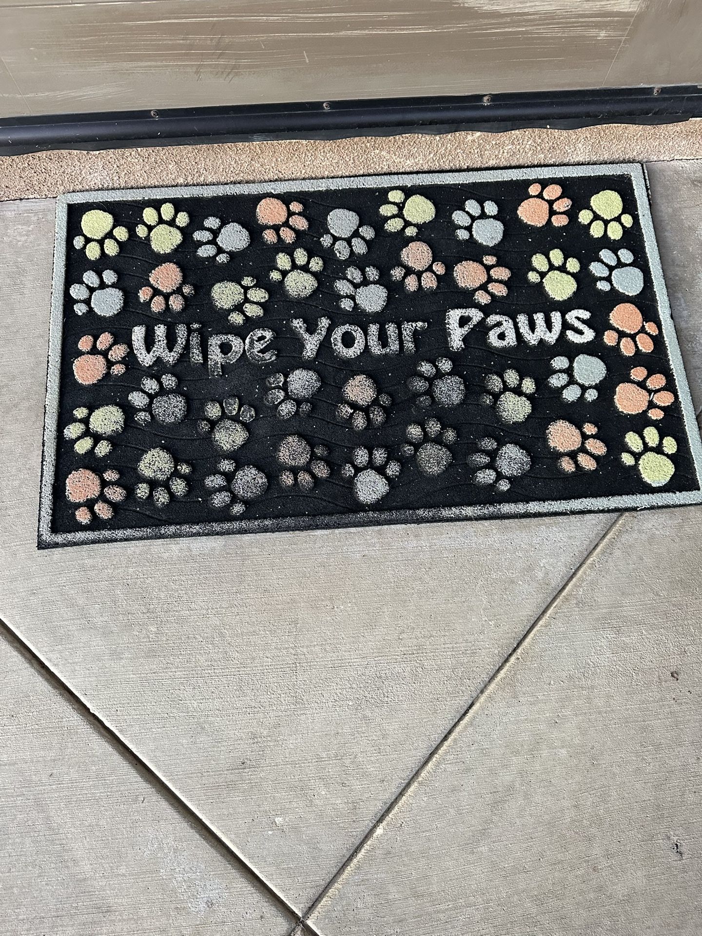 Wipe Your Paws Doormat.