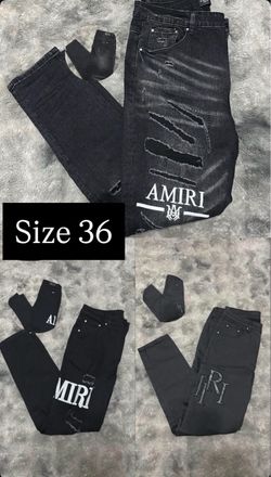 Amiri Distressed Jeans Size 36 – 3 Pairs
