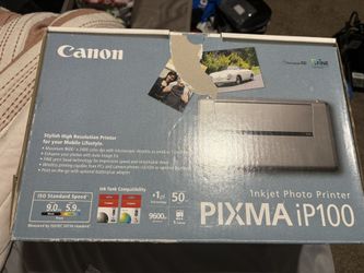 PIXMA ip100 Inkjet Photo Printer