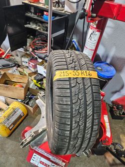 1 New 215/55 R 16 Semi New Sumi Tomo