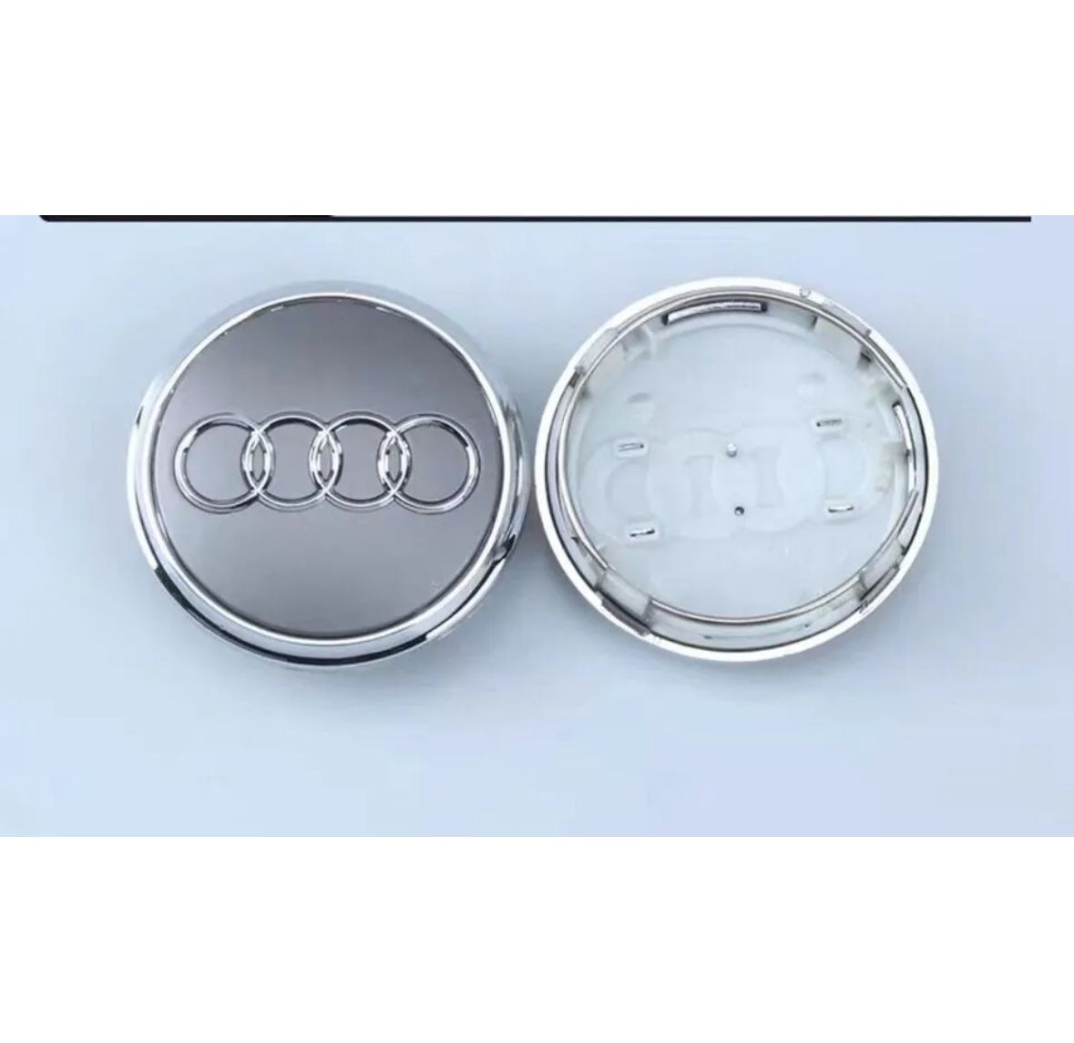 Audi Gray Wheel Center Cap