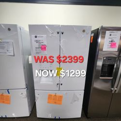 GE ENERGY STAR 25.7 CU. FT. FRENCH DOOR REFRIGERATOR 