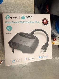 Kasa WiFi outdoor smart plug