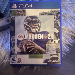 Madden 21 PS4 Disc 