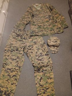 U.S. Marines Iraq War used Uniform