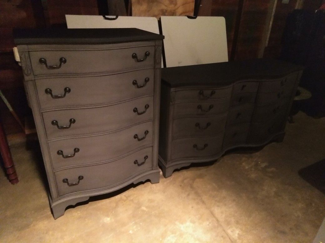 Big dresser and tall dresser
