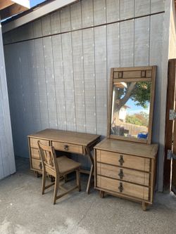 Vintage 4 Piece Desk Set 