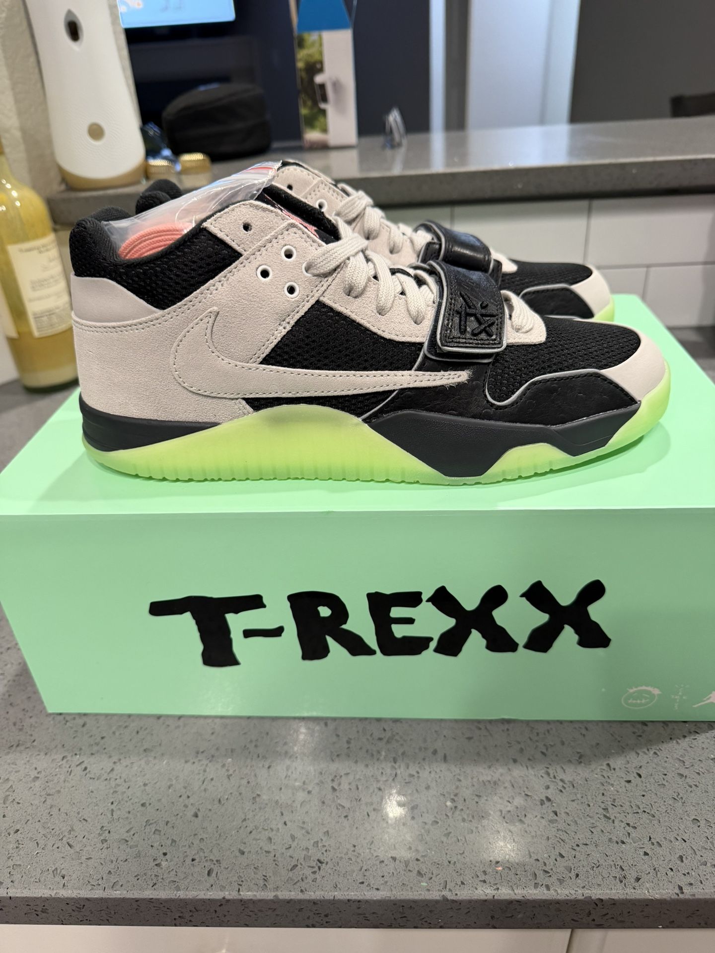 Jordan Jumpman Jack Travis Scott x Chase B Black Night Silver size 9