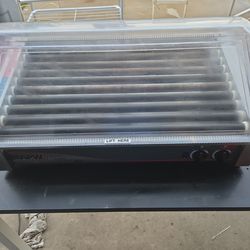 Hot dog, APW Tru Heat Roller w/ cover