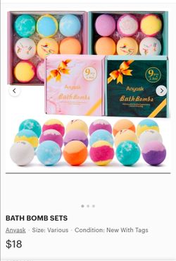 Anyask Bath bomb sets